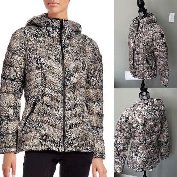 Calvin Klein the Coat Edit Packable Down Puffer Jacket-ANIMAL - Picture 1 of 1